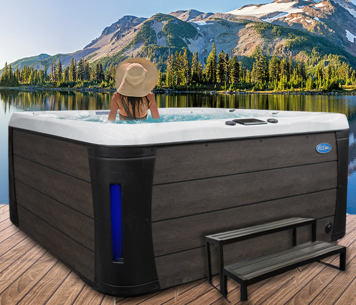Calspas hot tub being used in a family setting - hot tubs spas for sale Palm Desert